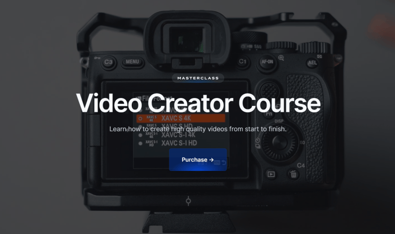 Oliur – Video Creator Course