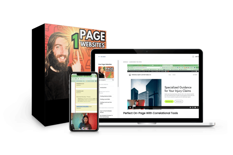 Seo Jesus – One Page Websites 2025