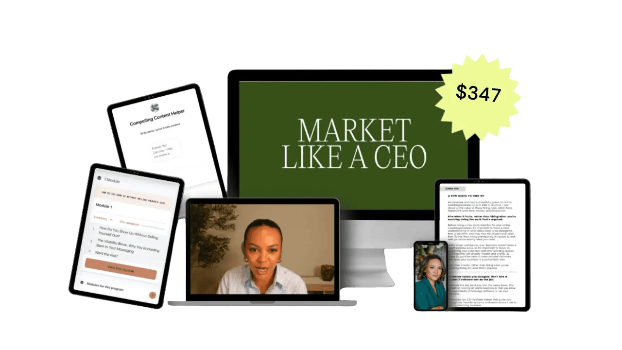 Jereshia Hawk Market Like A Ceo